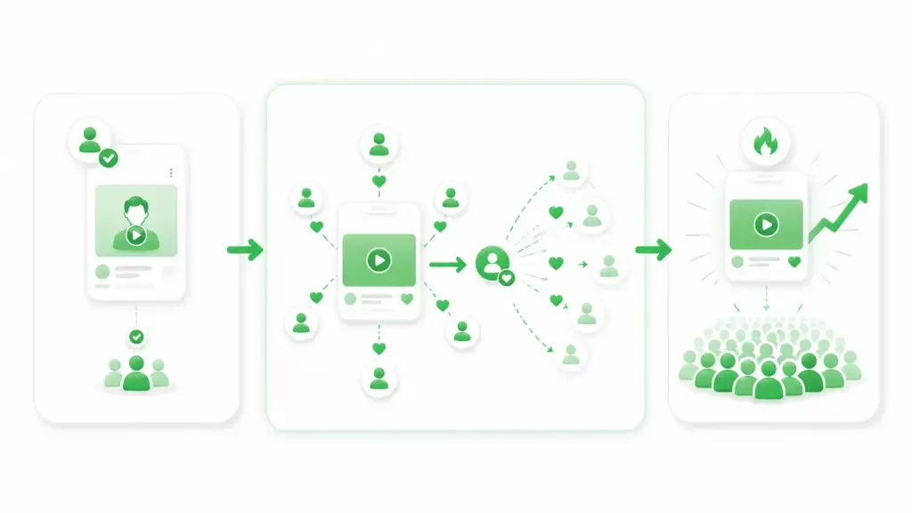 Инфографика как работают алгоритмы WeChat в 2026 году